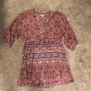 Multicolored Billabong sundress.